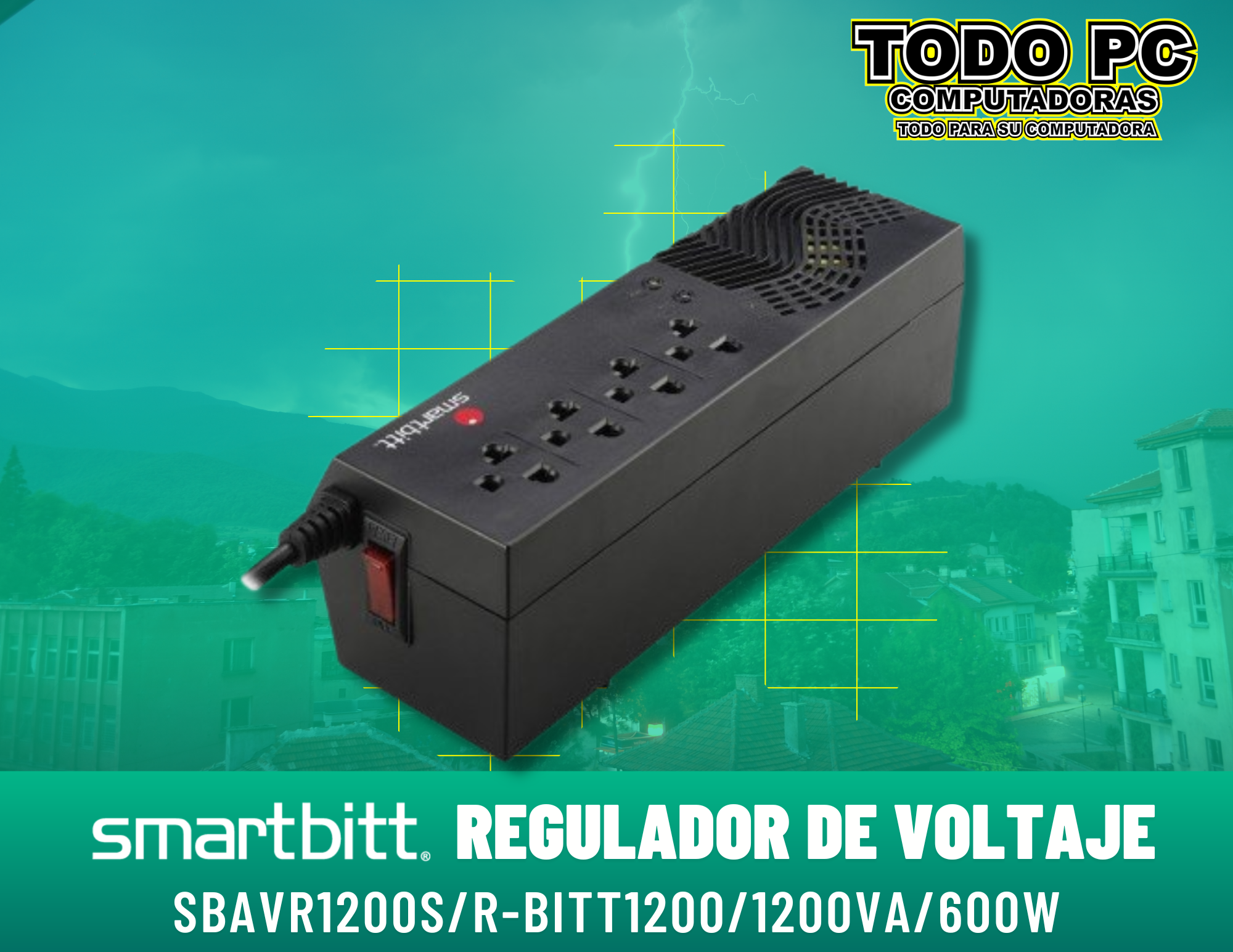 R-BITT1200 Regulador 1200VA/600W post thumbnail