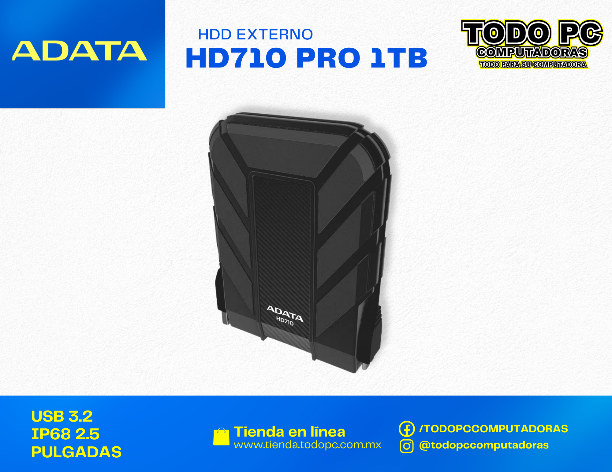 HDD Externo HD710 PRO 1TB post thumbnail