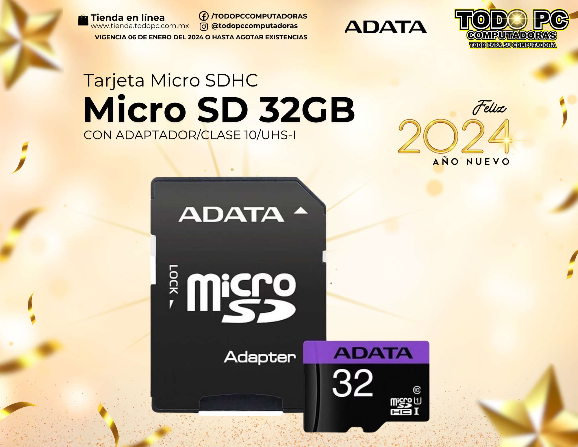 Tarjeta Micro SD 32GB post thumbnail