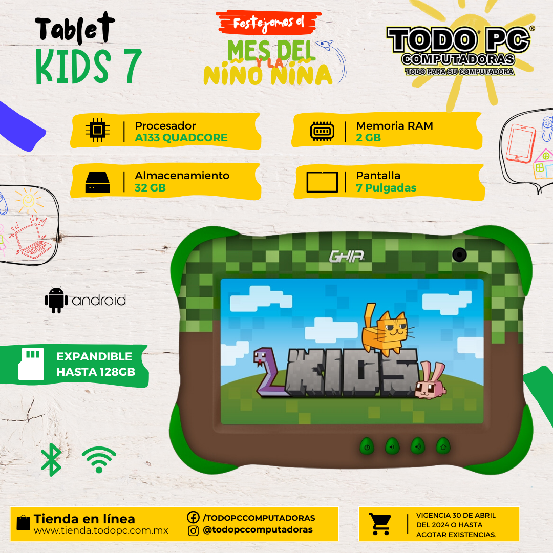 Tablet KIDS 7 Android post thumbnail