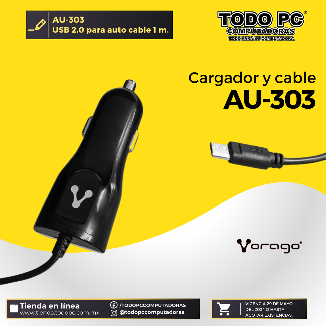 Cargador y cable AU-303 post thumbnail
