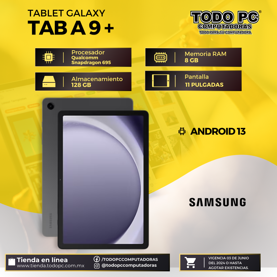 Tablet Galaxy TAB A9+ post thumbnail