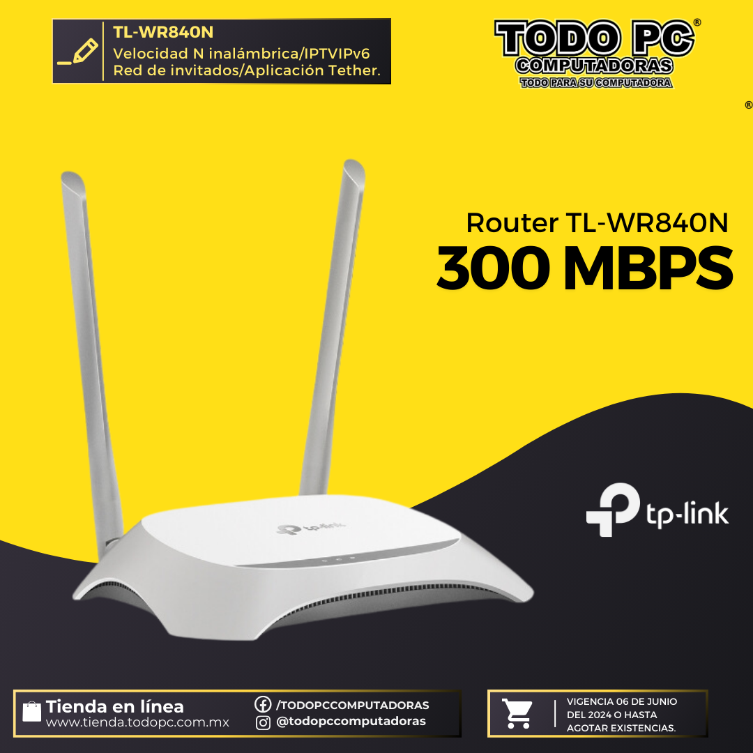 Router 300 MBPS TL-WR840N post thumbnail