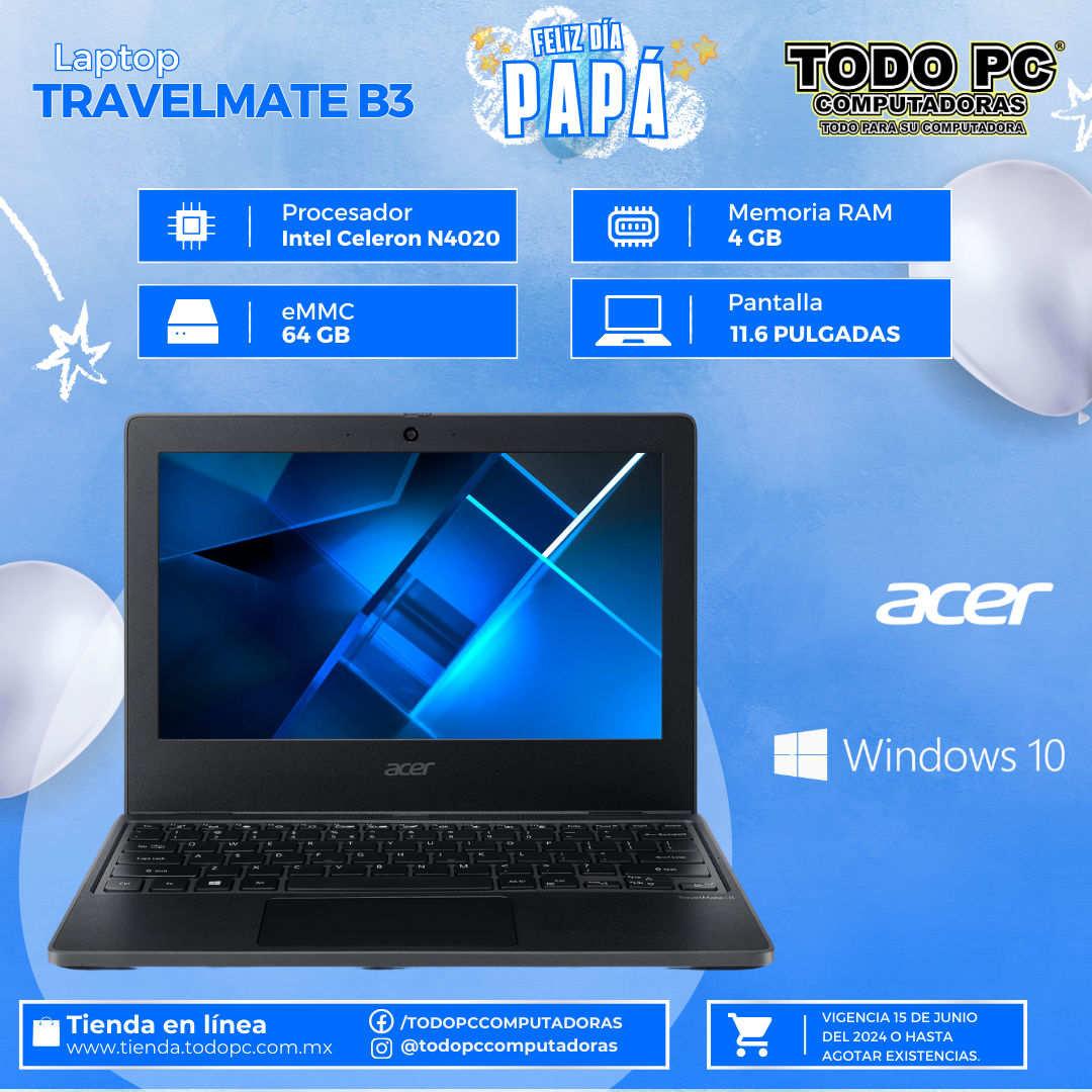 Laptop TravelMate B3 W10 post thumbnail