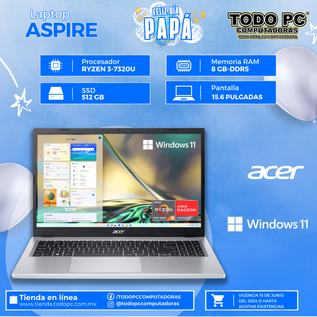 Laptop Aspire W11 post thumbnail