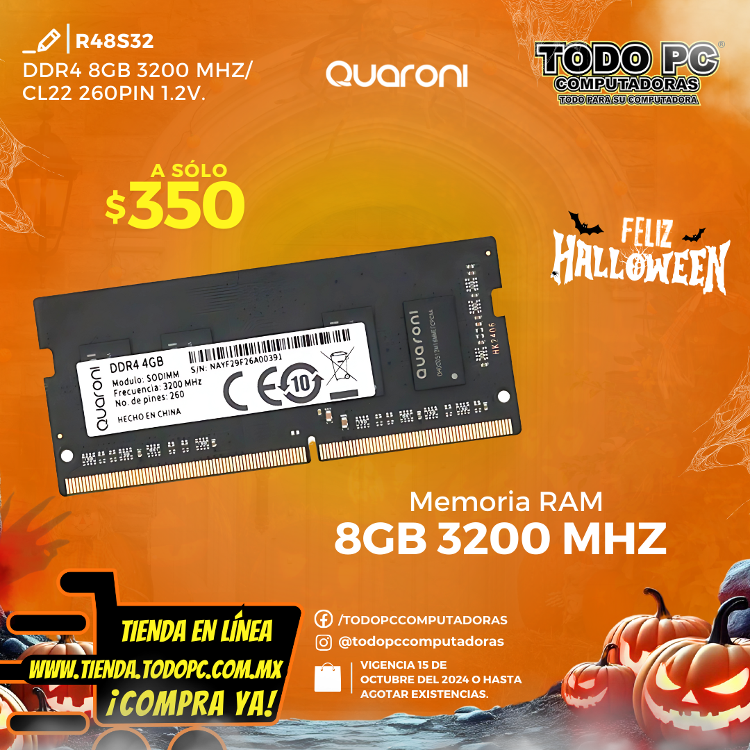 Memoria RAM 8GB DDR4 3200mhz LAPTOP post thumbnail