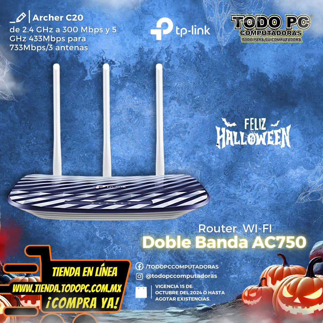 Router WI-FI Doble banda AC750 post thumbnail