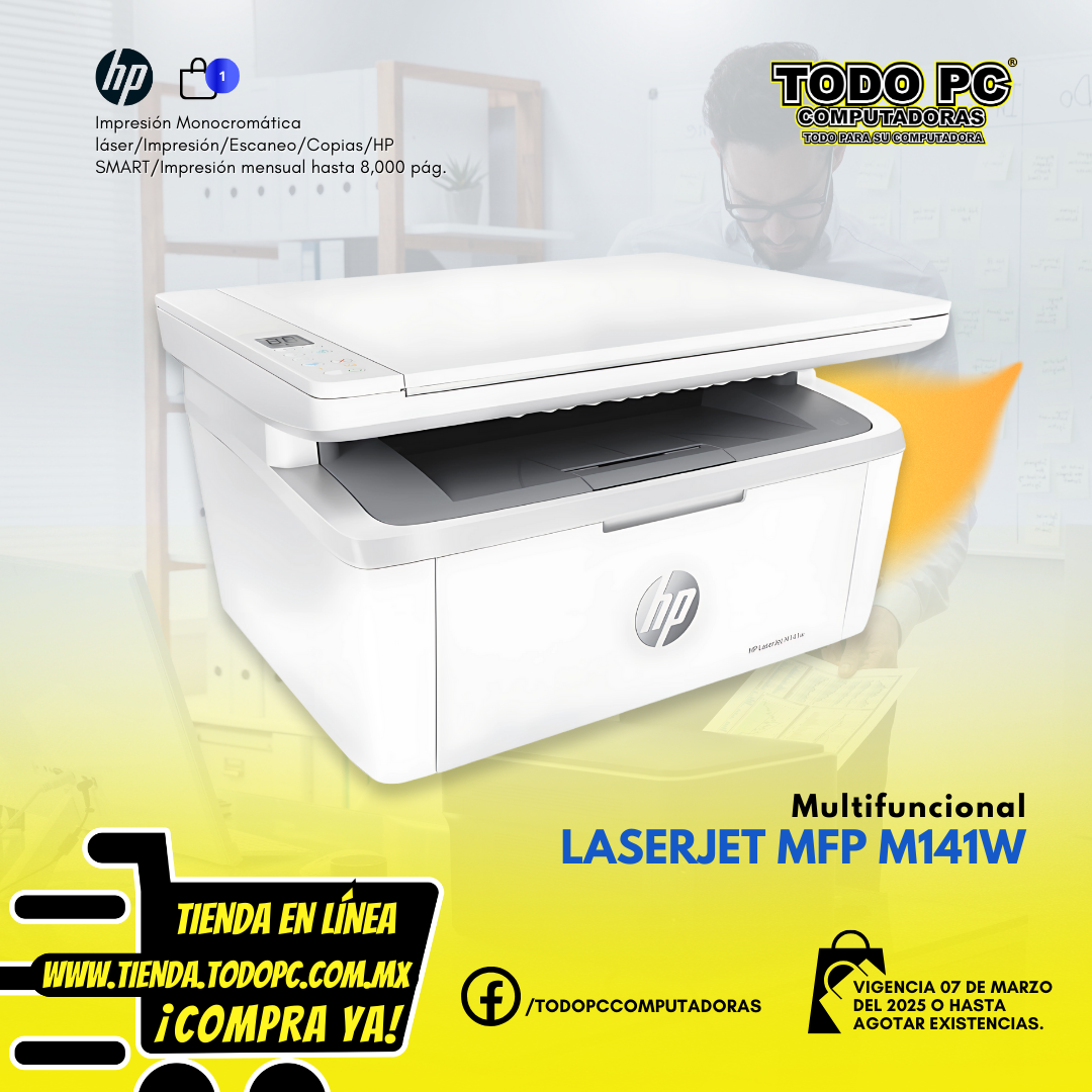 Multifuncional Laserjet MFP M141w post thumbnail