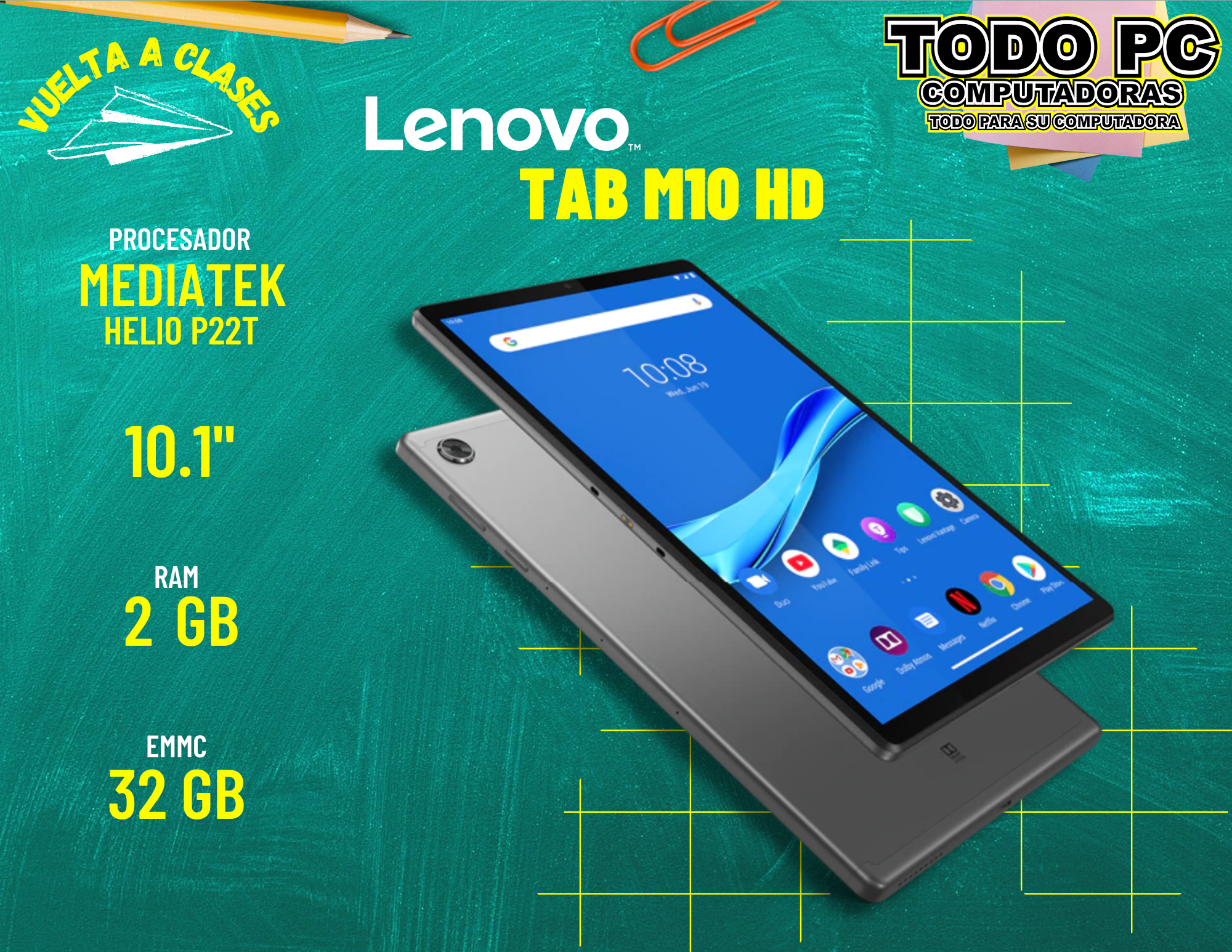 Tablet Lenovo Tab M10 HD post thumbnail