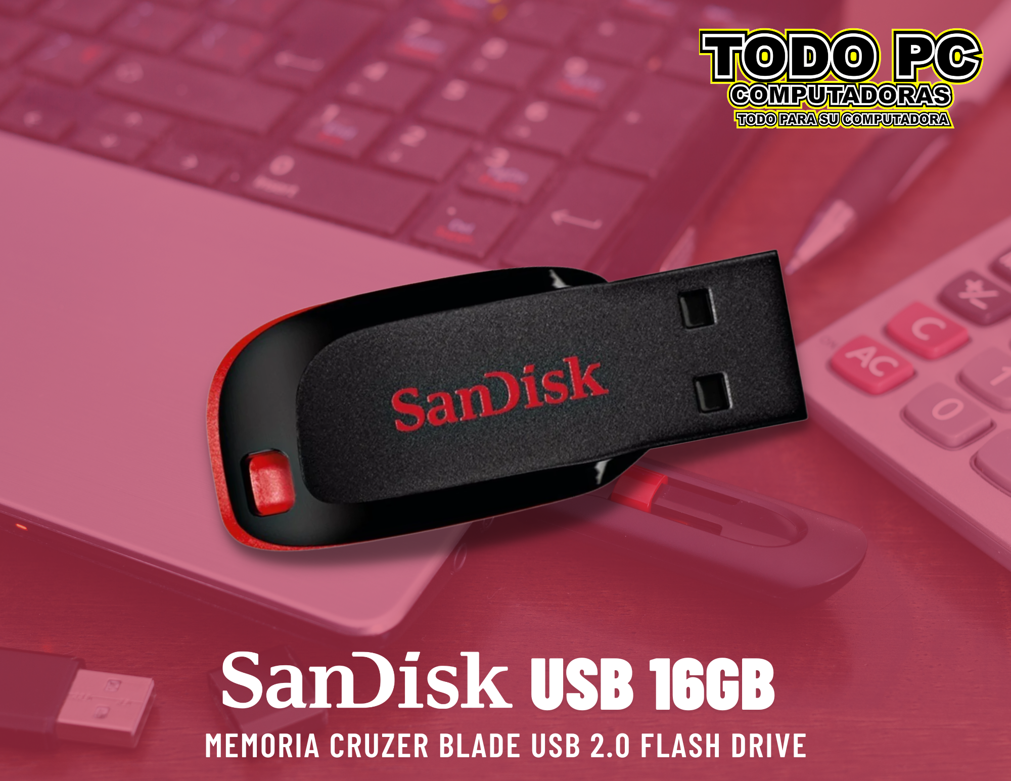 Memoria USB 16GB 2.0 FLASH DRIVE post thumbnail