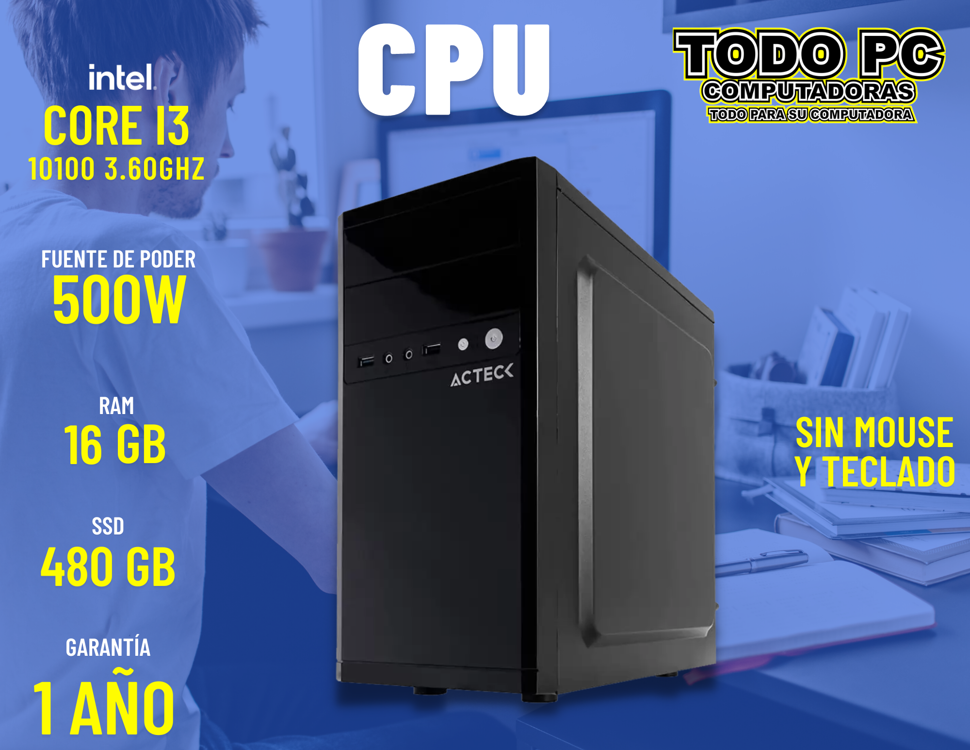CPU Corei5-10100 3.60GHz 1 año de Garantía post thumbnail