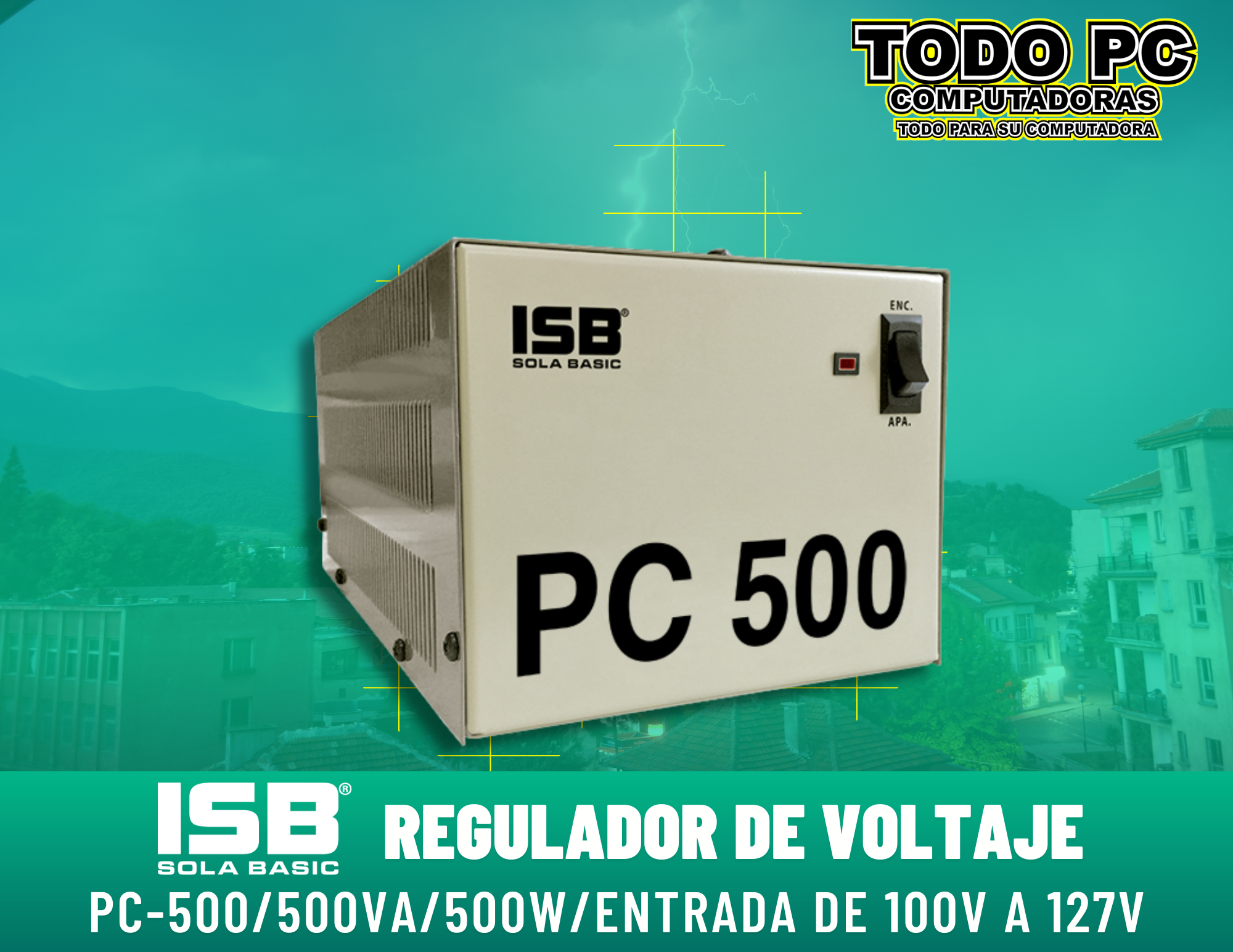 PC-500 Regulador 500VA/500W post thumbnail