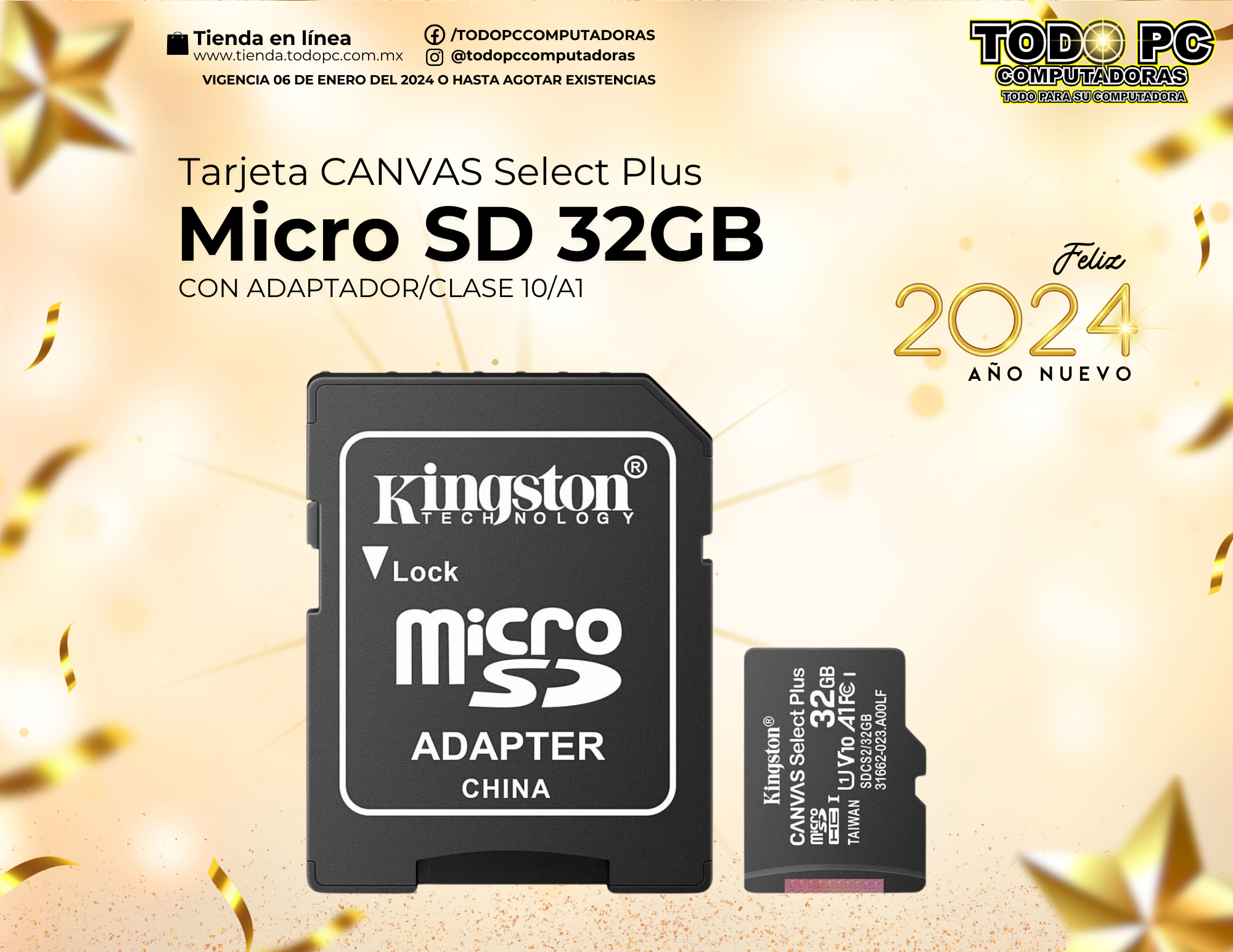 Tarjeta Micro SD 32GB post thumbnail