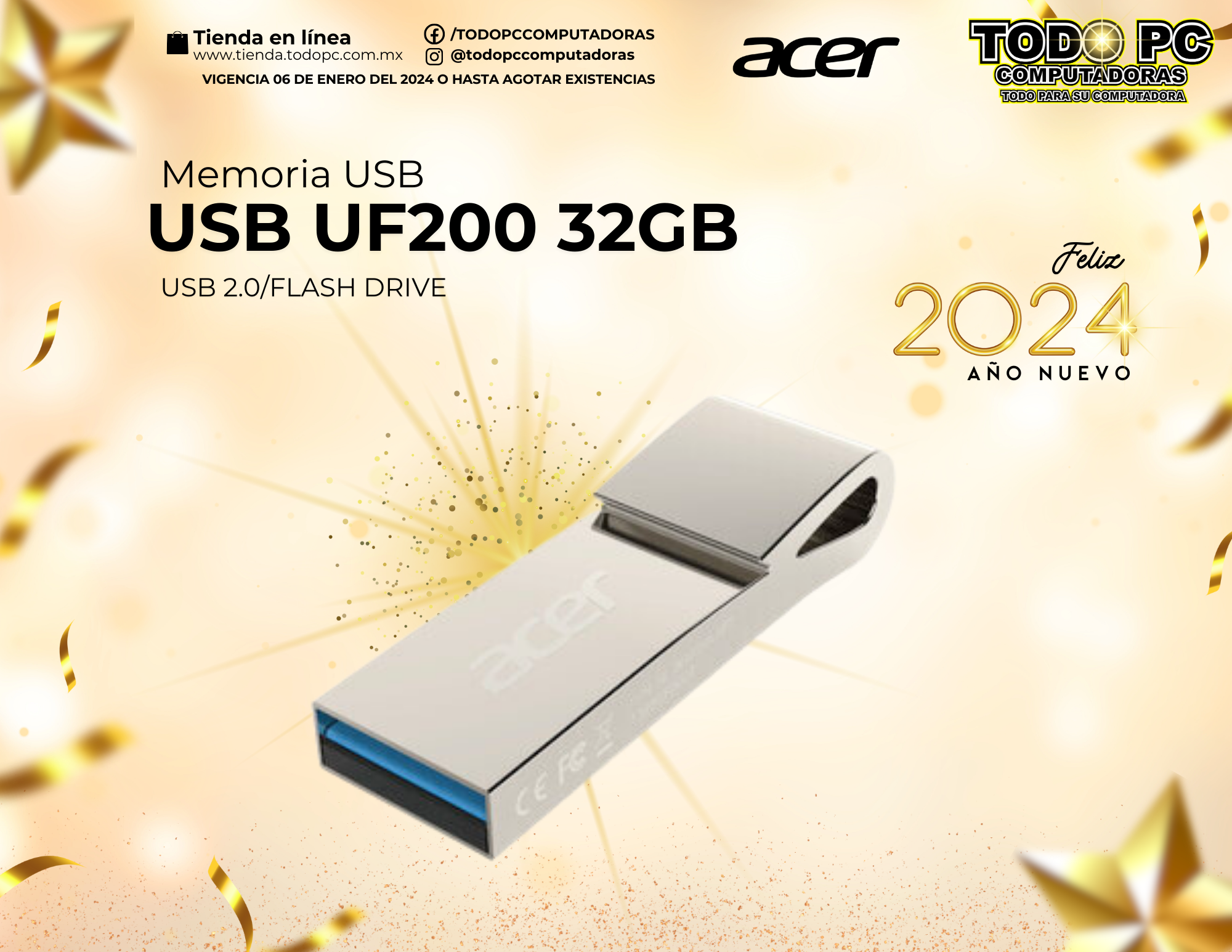 Memoria USB UF200 32GB post thumbnail