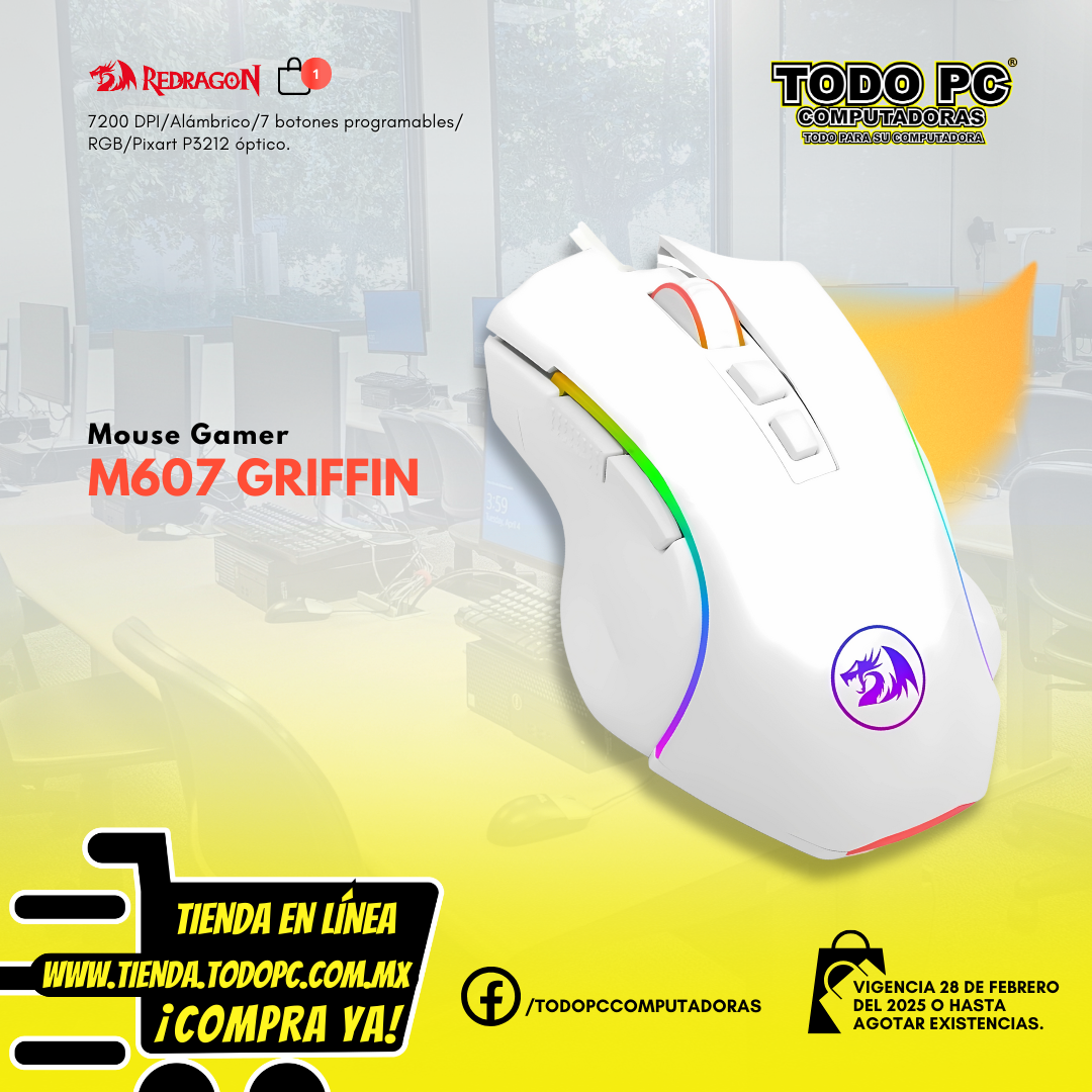 Mouse Gamer M607 GRIFFIN post thumbnail