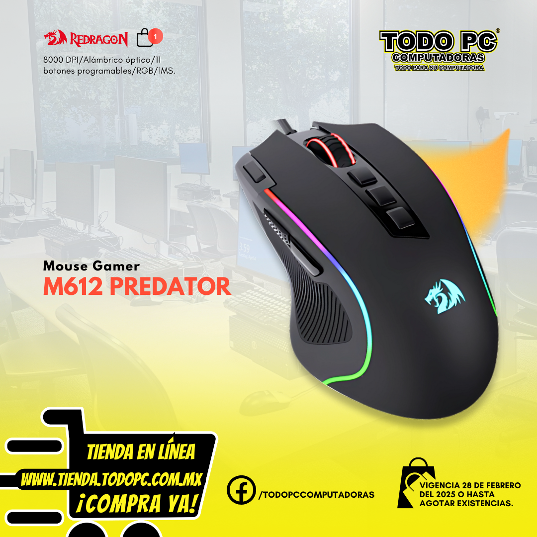 Mouse Gamer M612 PREDATOR post thumbnail